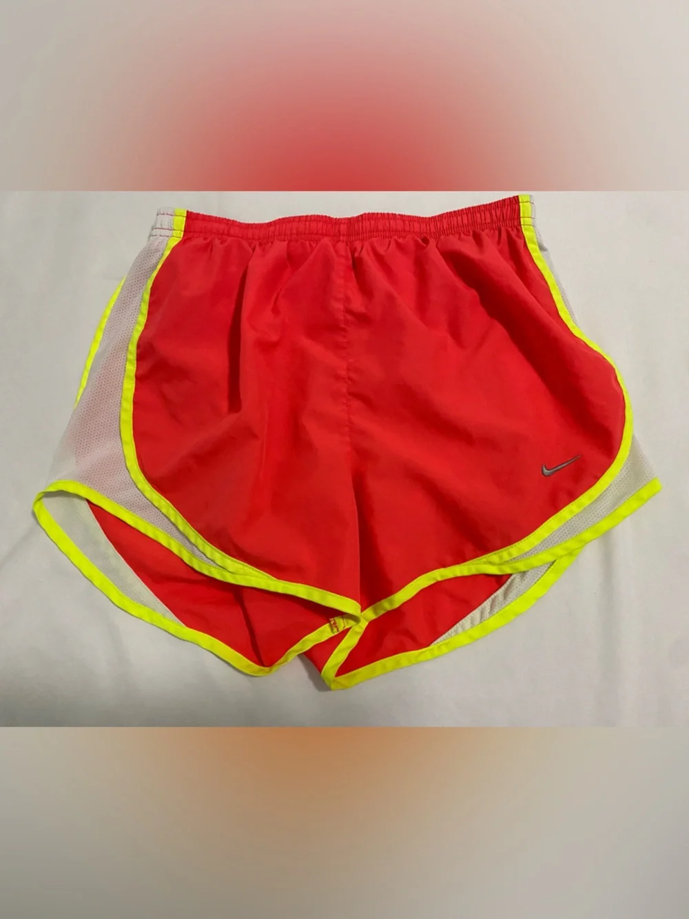 Nike Red Dri-FIT Tempo Running Shorts Lined Size Small